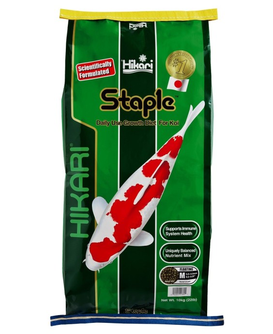 Hikari staple medium 10kg aliment toutes saisons
