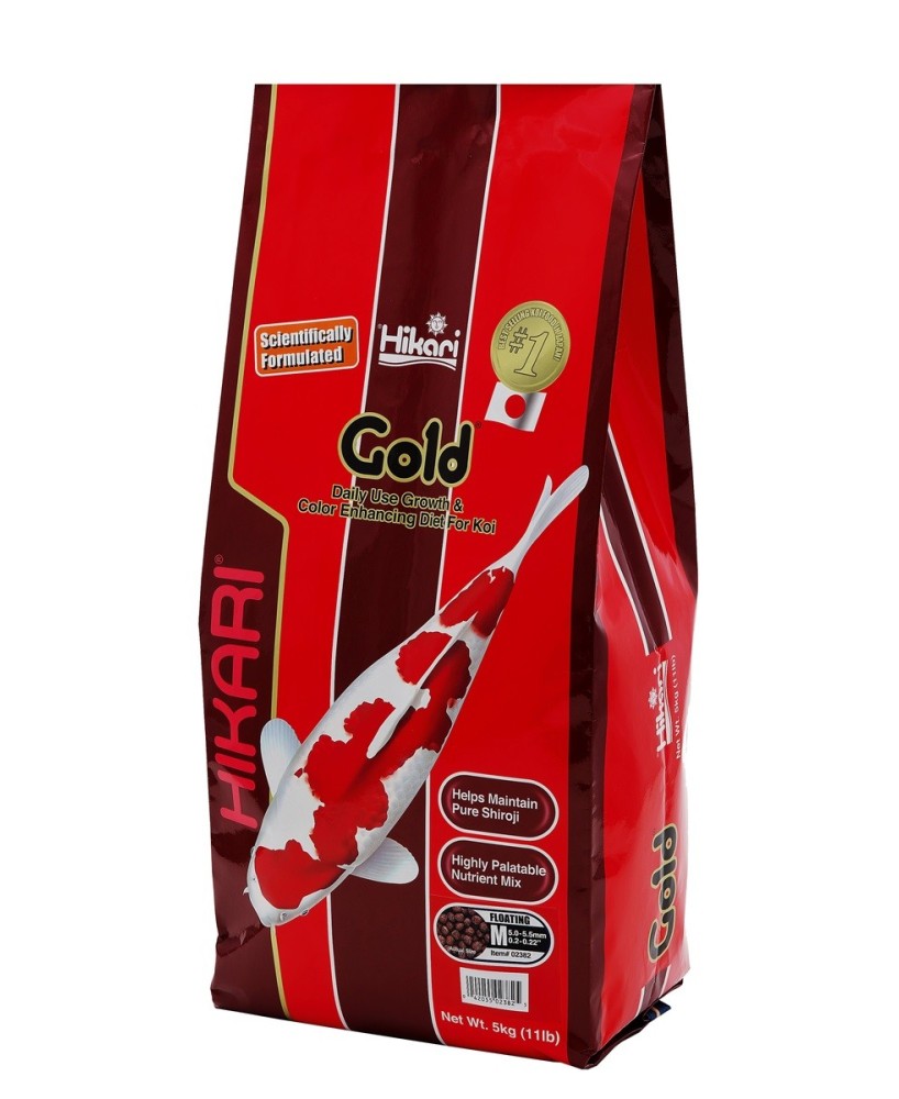 HIKARI Gold pour carpe Koï AU MEILLEUR PRIX chez Natur'Bassin