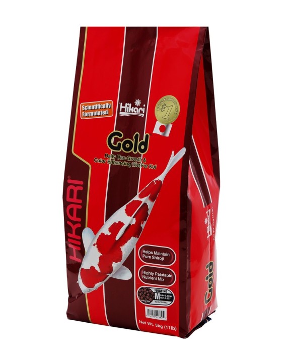 HIKARI Gold pour carpe Koï AU MEILLEUR PRIX chez Natur'Bassin