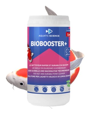 Biobooster+ 24000 Aquatic Science – Anti-algues & anti-vase bassin 24 000L | Natur'Bassin