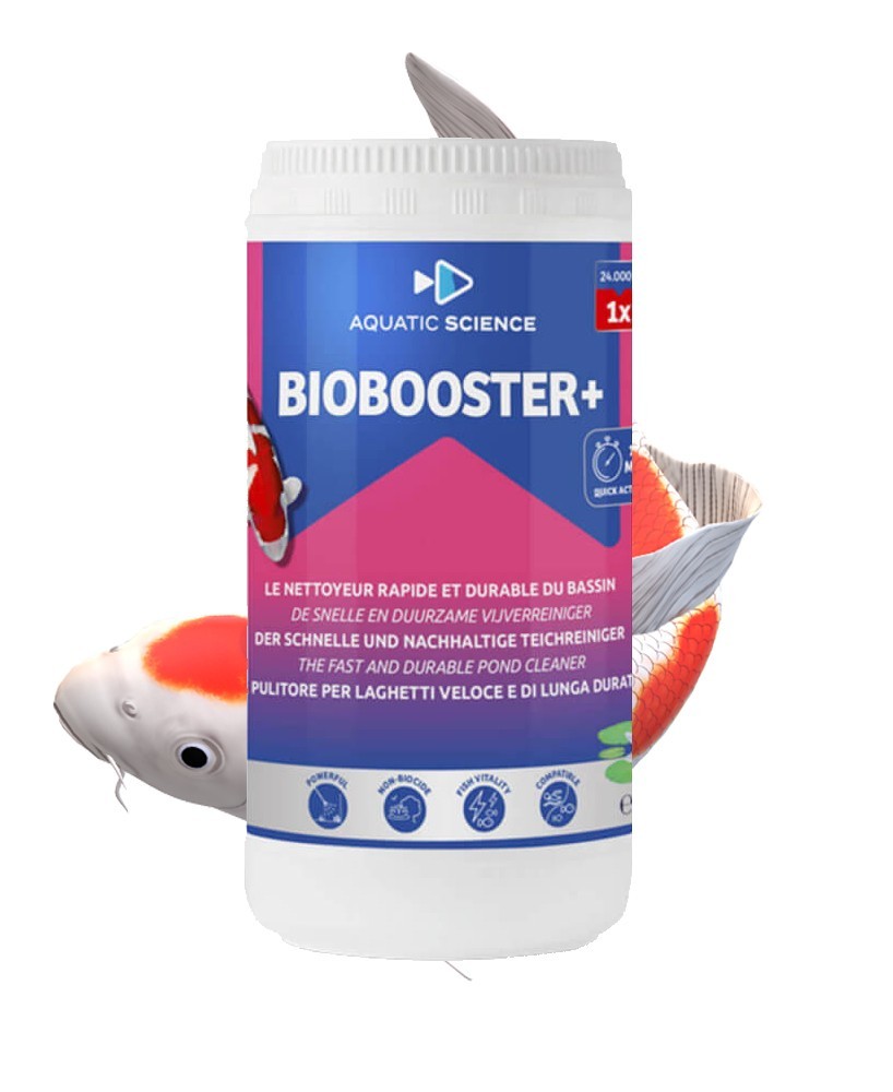 Biobooster+ 6000 Aquatic Science – Anti-algues & anti-vase bassin 6 000L | Natur'Bassin