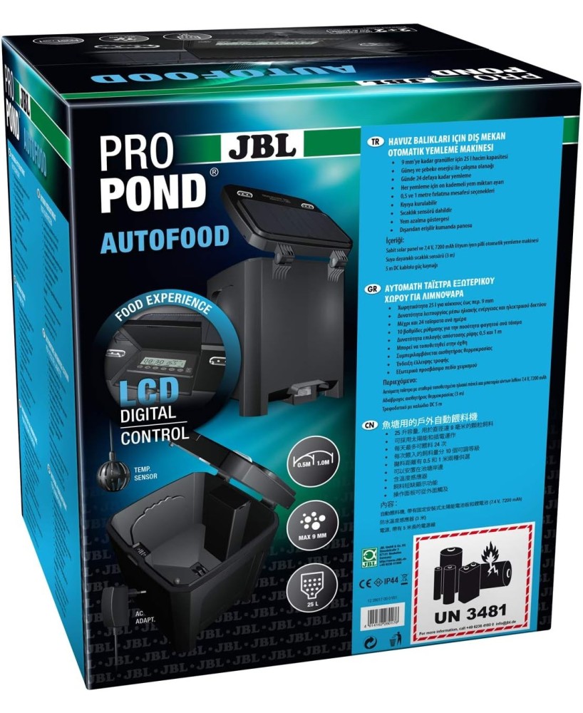 JBL AUTOFOOD distributeur de nourriture automatique solaire