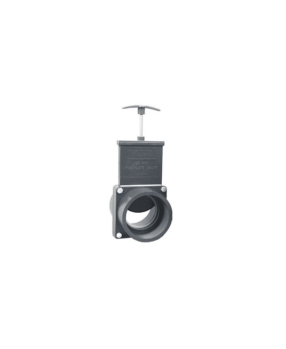 Vanne guillotine FF à coller 63 mm