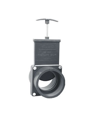 Vanne guillotine FF à coller 90 mm