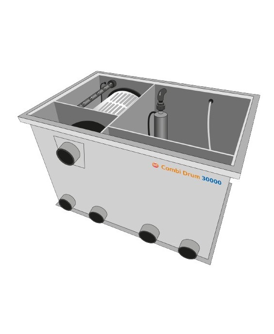 Filtre tambour Koi Pro COMBI DRUM 30000