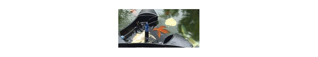 skimmer de surface pour bassin de jardin