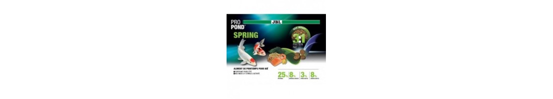 Alimentation Carpe Koï printemps JBL ProPond Spring à petit prix !