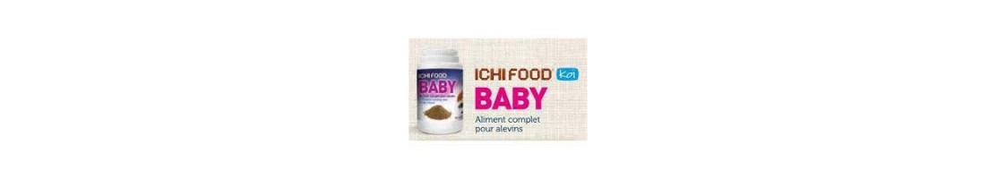 Aliment complet pour Alevins de poissons et koï Ichi Food Baby